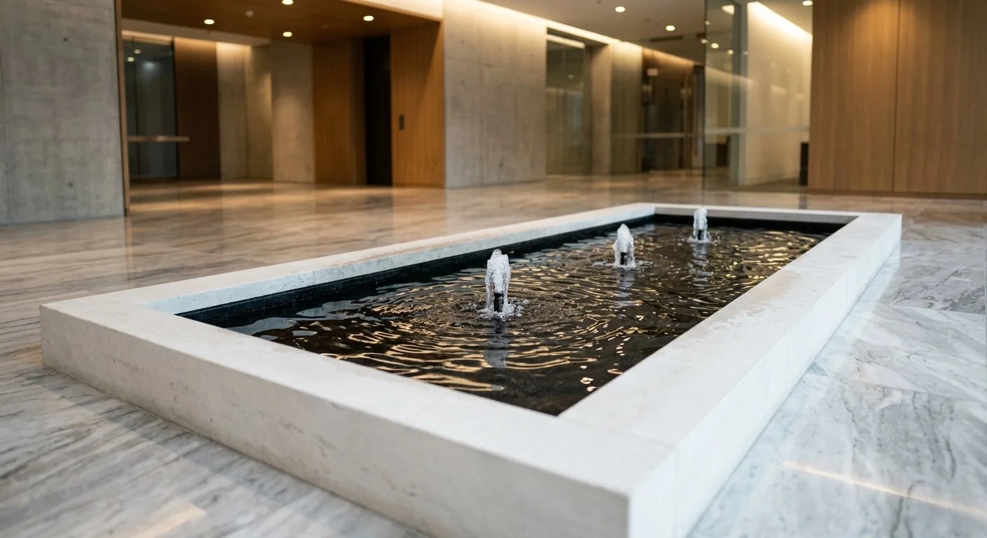 Society entrance dome fountain Noida