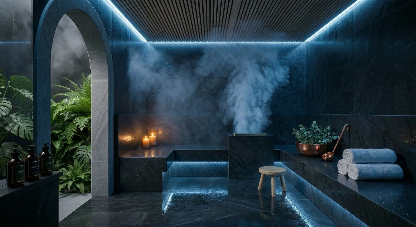 Jacuzzi, steam bath and sauna room installation — Delhi Gurgaon NCR